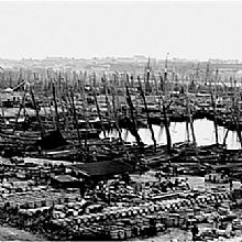 Over a 1000 vessels in Wick Marina at the peak of the herring season